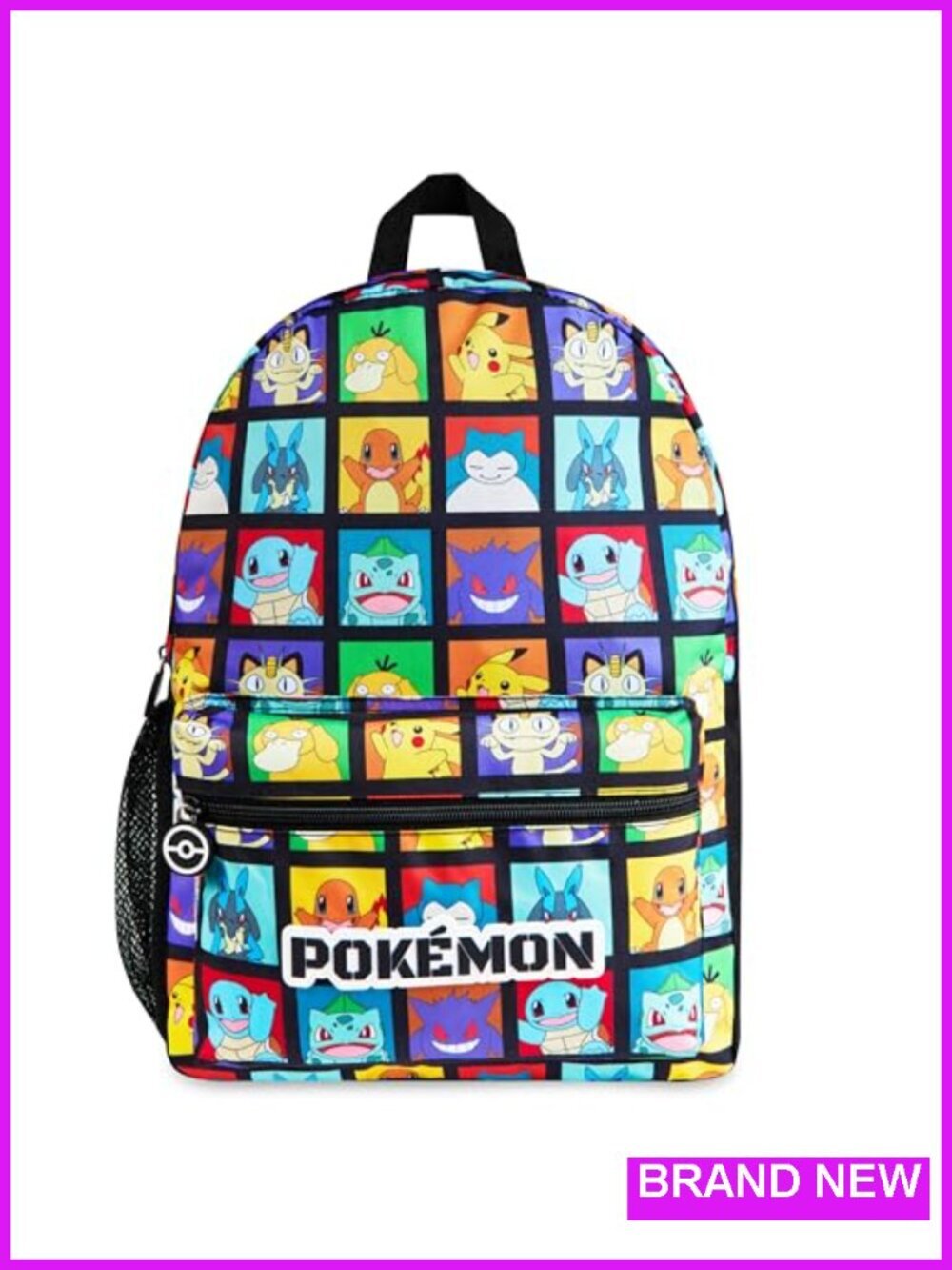 Kids Anime Backpack with Pikachu for School Daypack